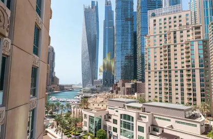 Apartment - 1 Bedroom - 2 Bathrooms for rent in Al Mesk Tower - Emaar 6 Towers - Dubai Marina - Dubai