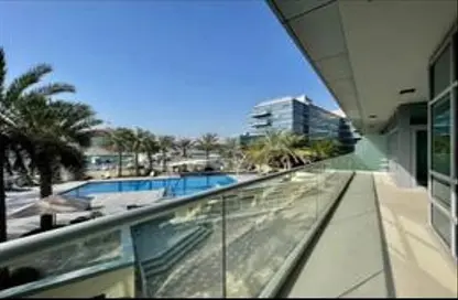 Apartment - 2 Bedrooms - 3 Bathrooms for rent in Al Marasy - Al Bateen - Abu Dhabi