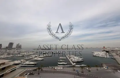 Apartment - 3 Bedrooms - 4 Bathrooms for rent in Seagate Building 1 - Seagate - Mina Rashid - Dubai