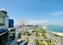 Water View image for: Apartment - 5 bedrooms - 6 bathrooms for rent in Wave tower - Corniche Road - Abu Dhabi, Image 1