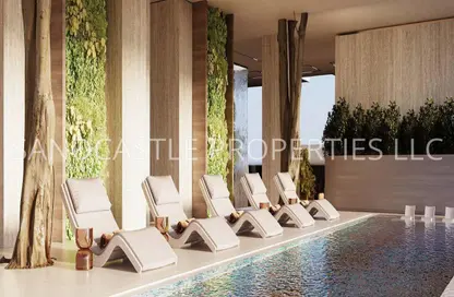 شقة - 2 غرف نوم - 3 حمامات للبيع في برج تريبان - مثلث قرية جميرا - دبي