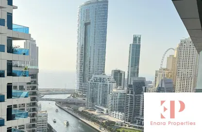 Apartment - 1 Bedroom - 1 Bathroom for rent in Escan Tower - Dubai Marina - Dubai