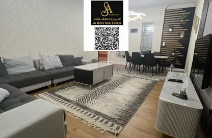 شقة - 2 غرف نوم - 2 حمامات للايجار في أورينت تاور 2 - أورينت تاور - البستان - عجمان