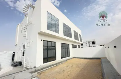 Terrace image for: Villa - 5 Bedrooms - 7 Bathrooms for rent in Nasma Residence - Al Tai - Sharjah, Image 1