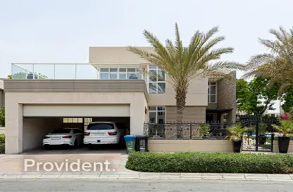 Villa - 5 Bedrooms - 7 Bathrooms for rent in Cedre Villas - Dubai Silicon Oasis - Dubai