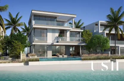 Villa - 6 Bedrooms - 7+ Bathrooms for sale in Palm Jebel Ali- Frond P - Palm Jebel Ali - Dubai