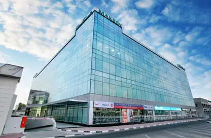 Office Space - Studio - 2 Bathrooms for rent in Makeen Building - Airport Road - Al Garhoud - Dubai