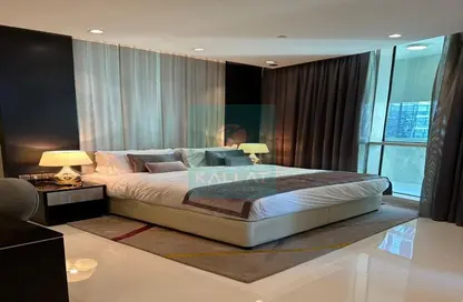 صورة لـ غرفة- غرفة النوم شقة - 2 غرف نوم - 4 حمامات للايجار في برج أبر كريست - دبي وسط المدينة - دبي ، صورة رقم 1