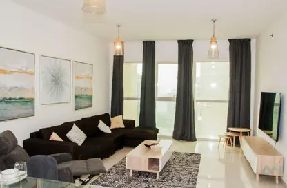 Apartment - 1 Bedroom - 2 Bathrooms for rent in Marina Blue Tower - Marina Square - Al Reem Island - Abu Dhabi