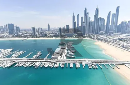 شقة - 3 غرف نوم - 4 حمامات للايجار في برج Marina Vista 2 - مارينا فيستا - إعمار بيتشفرونت - دبي هاربور - دبي