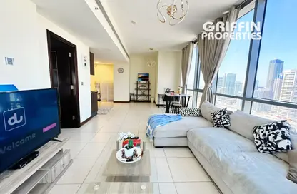 شقة - غرفة نوم - 2 حمامات للايجار في برج إنديجو - (JLT) مجمع D - أبراج بحيرة الجميرا - دبي