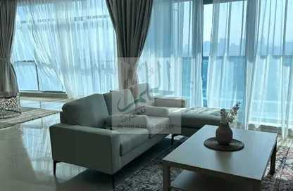 Apartment - 2 Bedrooms - 2 Bathrooms for rent in Ajman Corniche Residences - Ajman Corniche Road - Ajman