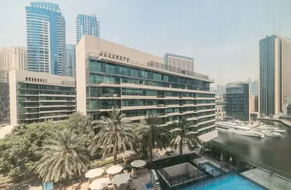Apartment - 1 Bedroom - 2 Bathrooms for rent in Marina Quays West - Marina Quays - Dubai Marina - Dubai