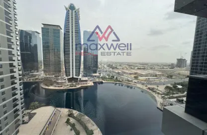 شقة - غرفة نوم - 2 حمامات للايجار في ابراج جرين ليك - (JLT) مجمع S - أبراج بحيرة الجميرا - دبي