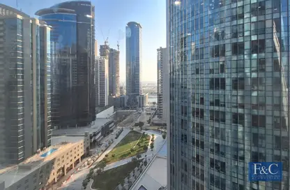 Office Space - Studio - 1 Bathroom for rent in The Prism - Business Bay - Dubai