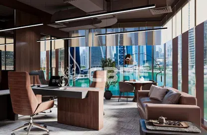 Office Space - Studio - 4 Bathrooms for rent in Platinum Tower (Pt Tower) - JLT Cluster I - Jumeirah Lake Towers - Dubai