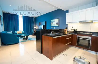 Hotel  and  Hotel Apartment - 1 Bedroom - 2 Bathrooms for rent in Royal Continental Suites - Business Bay - Dubai