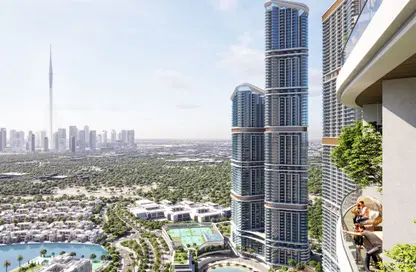 Apartment - 1 Bedroom - 1 Bathroom for sale in 320 Riverside Crescent - Sobha Hartland II - Bukadra - Dubai