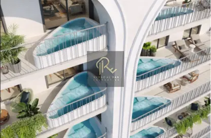 Apartment - 2 Bedrooms - 3 Bathrooms for sale in Weybridge Gardens 3 - Weybridge Gardens - Dubai Land Residence Complex - Dubai