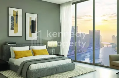 Apartment - Studio - 1 Bathroom for sale in Peninsula - Business Bay - Dubai