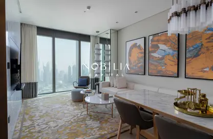 Apartment - 1 Bedroom - 2 Bathrooms for rent in One Za'abeel Tower - Zabeel 1 - Zabeel - Dubai
