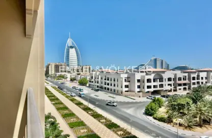 Apartment - 1 Bedroom - 1 Bathroom for rent in Jadeel 3 - Madinat Jumeirah Living - Umm Suqeim - Dubai