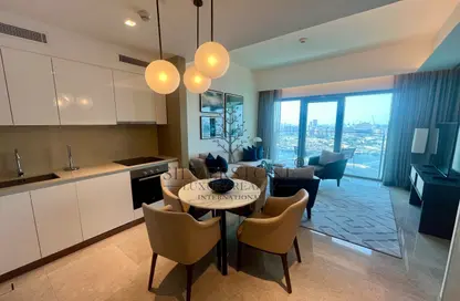 Apartment - 1 Bedroom - 2 Bathrooms for rent in Address Harbour Point Tower 1 - Address Harbour Point - Dubai Creek Harbour (The Lagoons) - Dubai