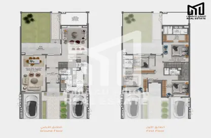 Compound - 4 Bedrooms - 5 Bathrooms for sale in Sharjah Sustainable City - Sharjah
