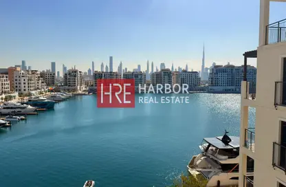 شقة - 2 غرف نوم - 3 حمامات للايجار في مبنى لو بونت 3 - لو بونت - بورت دي لا مير - لا مير - جميرا - دبي