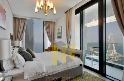 Apartment - 3 Bedrooms - 5 Bathrooms for rent in Jumeirah Gate Tower 1 - The Address Jumeirah Resort and Spa - Jumeirah Beach Residence - Dubai