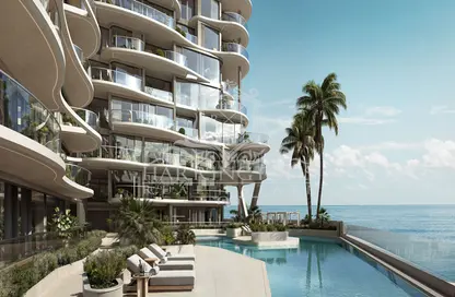 Apartment - 2 Bedrooms - 3 Bathrooms for sale in Esme Beach Residences - Dubai Islands - Deira - Dubai