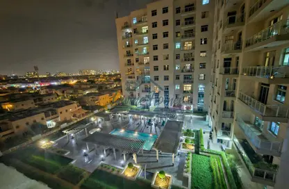 Apartment - 1 Bedroom - 2 Bathrooms for rent in Freesia - Azizi Residence - Al Furjan - Dubai