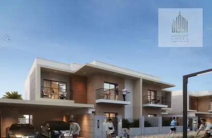 Outdoor House image for: Compound - 5 Bedrooms - 6 Bathrooms for sale in AZHA Community - Al Amerah - Ajman, Image 1