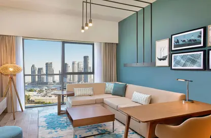 شقة - غرفة نوم - 2 حمامات للايجار في إليمنت لويستن - الجداف - دبي