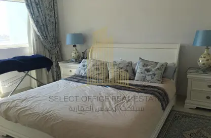 Room / Bedroom image for: Apartment - 1 Bedroom - 2 Bathrooms for sale in Lilac Tower - Shams Abu Dhabi - Al Reem Island - Abu Dhabi, Image 1