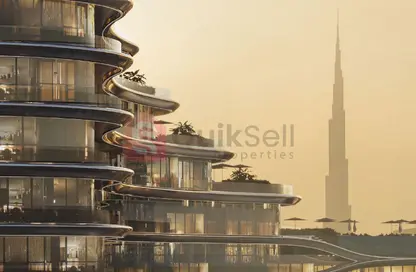 Apartment - 1 Bedroom - 1 Bathroom for sale in Binghatti Aquarise - Business Bay - Dubai