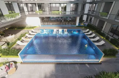 صورة لـ حوض سباحة شقة - غرفة نوم - 1 حمام للبيع في أوليفيا ريزيدينسز - مجمع دبي للإستثمار - دبي ، صورة رقم 1