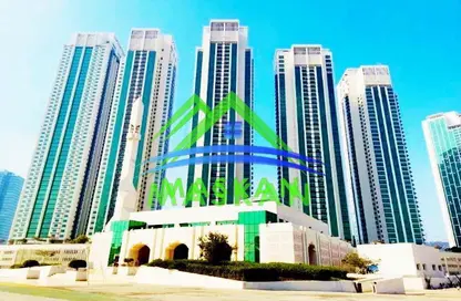 Apartment - 2 Bedrooms - 3 Bathrooms for rent in Marina Heights - Marina Square - Al Reem Island - Abu Dhabi
