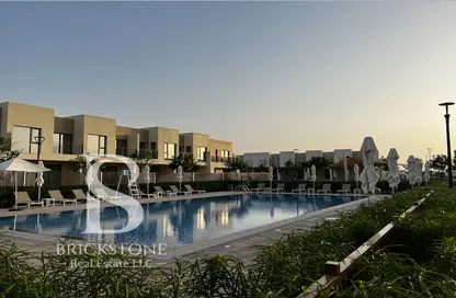 Pool image for: Villa - 3 Bedrooms - 4 Bathrooms for rent in Parkside 1 - EMAAR South - Dubai South (Dubai World Central) - Dubai, Image 1