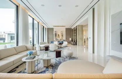 Living Room image for: Villa - 6 Bedrooms for sale in The Parkway at Dubai Hills - Dubai Hills - Dubai Hills Estate - Dubai, Image 1