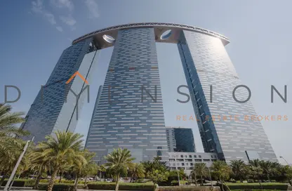 Apartment - 1 Bedroom - 2 Bathrooms for sale in The Gate Tower 1 - Shams Abu Dhabi - Al Reem Island - Abu Dhabi