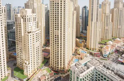 شقة - غرفة نوم - 2 حمامات للايجار في لا في - مساكن شاطئ الجميرا - دبي