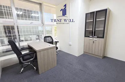 Office Space - Studio - 4 Bathrooms for rent in Al Sawari Tower - Al Khalidiya - Abu Dhabi