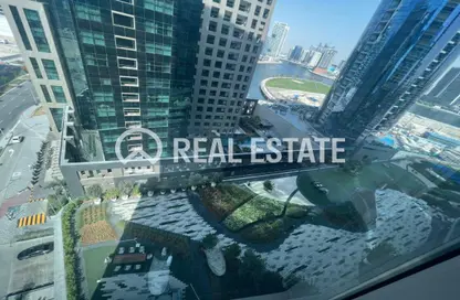 Outdoor Building image for: Office Space - Studio - 1 Bathroom for sale in The Binary Tower - Business Bay - Dubai, Image 1