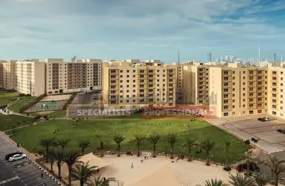 مجمعات للإيجار - استوديو - 2 حمامات للايجار في بوابة الخيل - حدائق الإمارات 1 - القوز - دبي