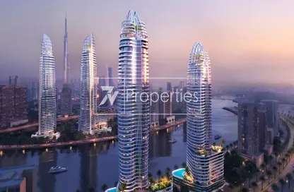 Apartment - 1 Bedroom - 2 Bathrooms for sale in Canal Crown - Business Bay - Dubai
