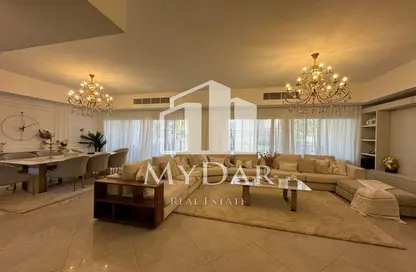Living / Dining Room image for: Townhouse - 4 Bedrooms - 5 Bathrooms for sale in Bayti Townhouses - Al Hamra Village - Ras Al Khaimah, Image 1