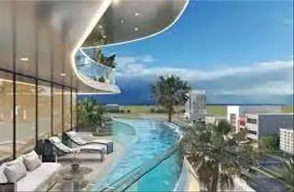 صورة لـ حوض سباحة شقة - 3 غرف نوم - 4 حمامات للبيع في فولجا تاور - مثلث قرية الجميرا - دبي ، صورة رقم 1