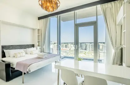 Apartment - Studio - 1 Bathroom for rent in Miraclz Tower by Danube - Arjan - Dubai