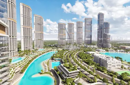 Apartment - 1 Bedroom - 1 Bathroom for sale in 320 Riverside Crescent - Sobha Hartland II - Bukadra - Dubai